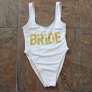 “Bride” Swimsuit